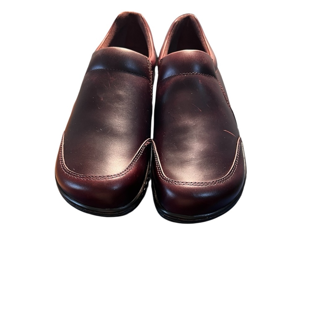 Klogs Arbor Mahogany Smooth Loafers Sz 9.5 Medium Comfort on the Job‎ Non-slip. - Picture 3 of 11